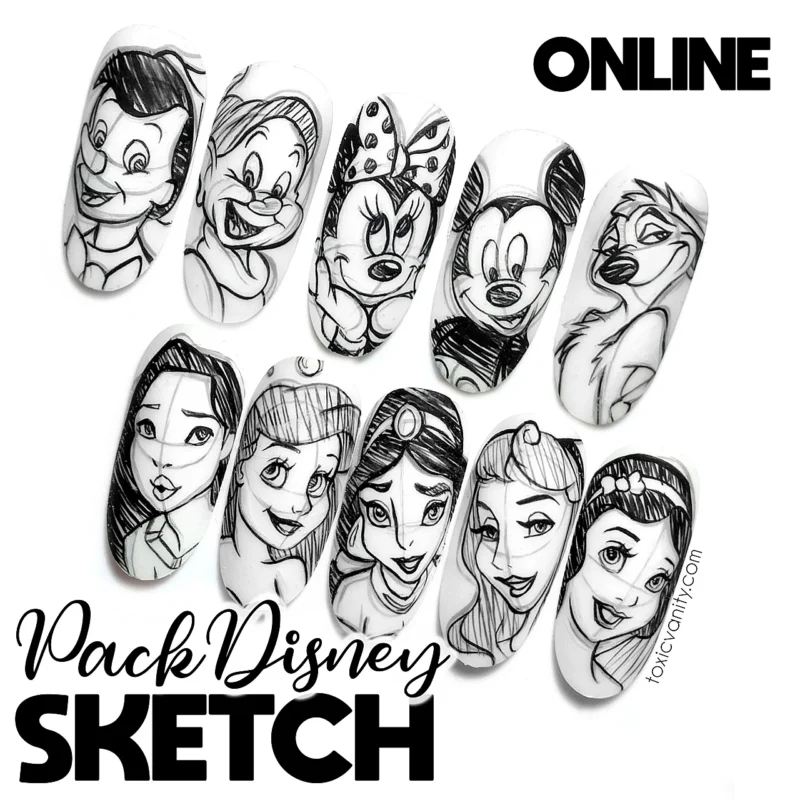 Cursos Online Disney Sketch Pack