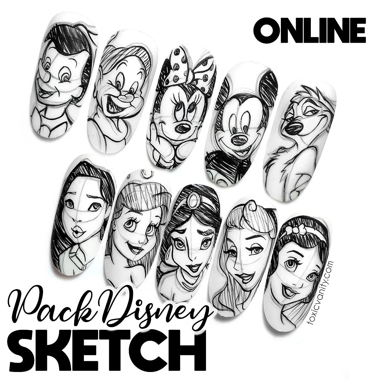 Cursos Online Disney Sketch Pack 2