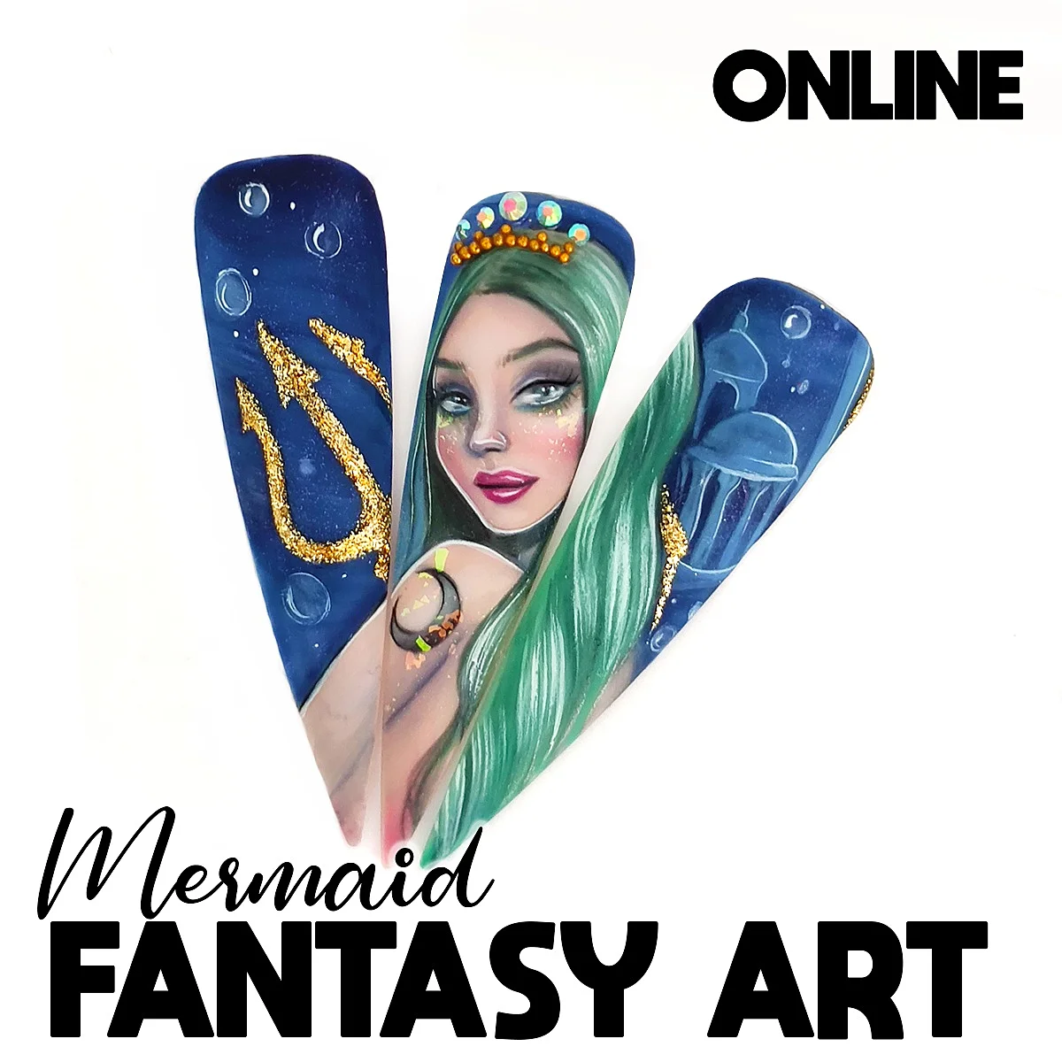 Curso Online Mermaid Fantasy Art 2