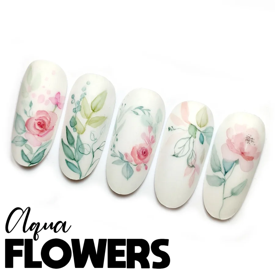 Aqua Flowers Course - Beginning with watercolor | Reserve 1