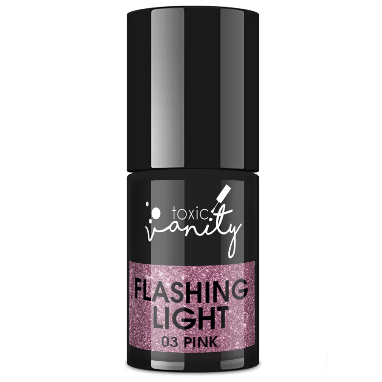 Esmalte reflectante Flashing Light - 03 Pink 2