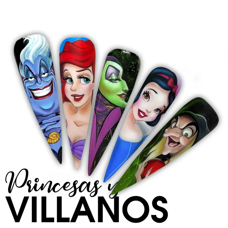Curso Nail Art Princesas y Villanos 2024 | Reserva 1